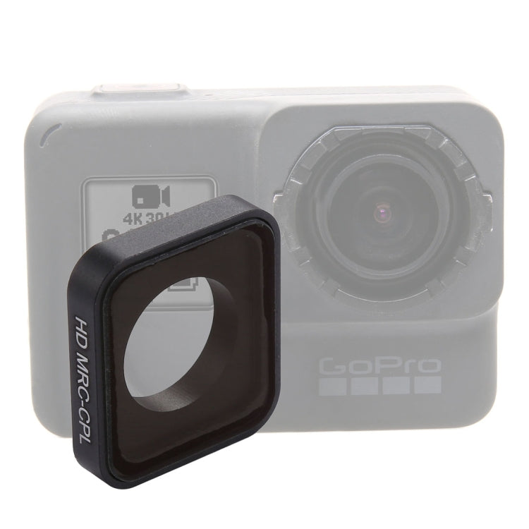 Snap-on CPL Lens Filter for Enhanced GoPro Photography and Videography