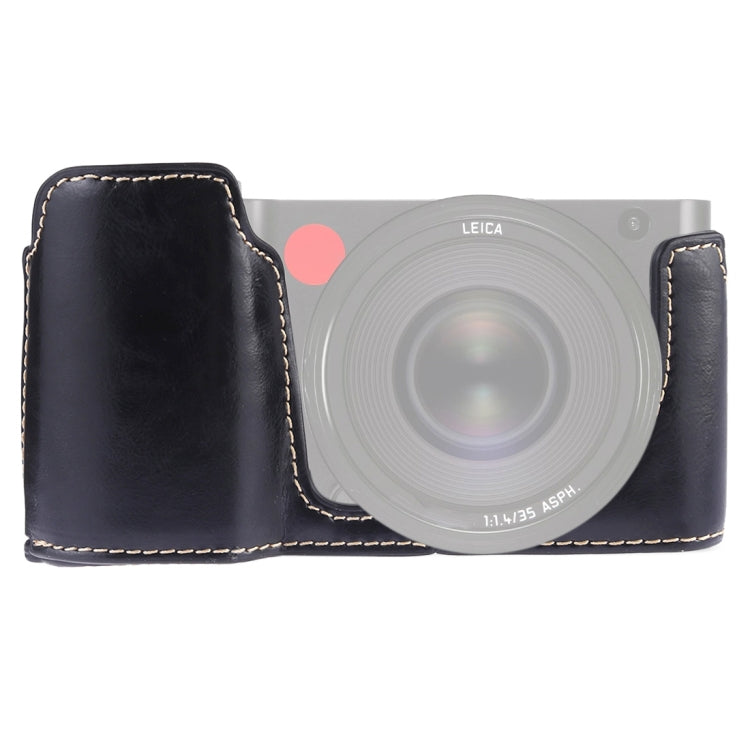 Leica TL (Typ 701) Black PU Leather Camera Half Case Base