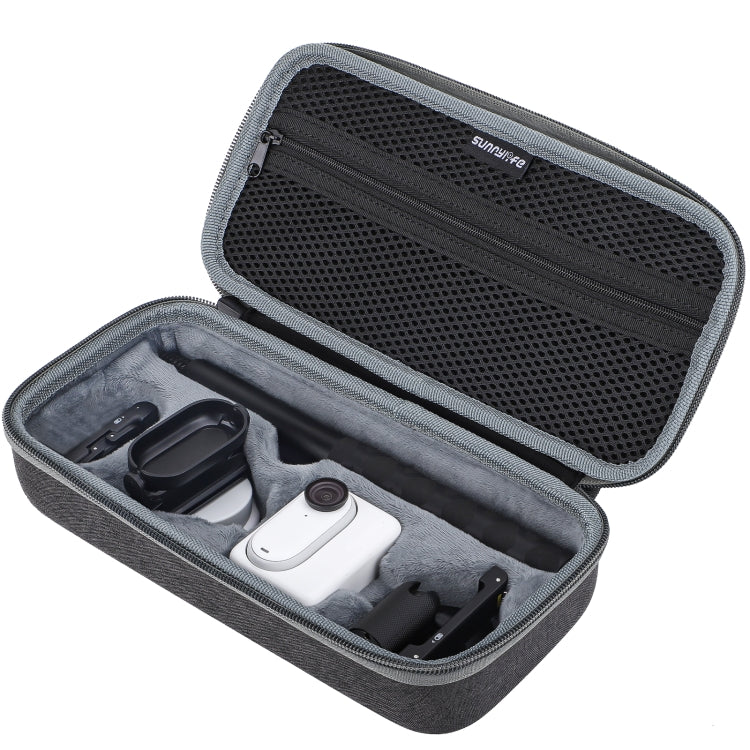 Sunnylife Black Storage Bag for Insta360 GO 3 Camera Set