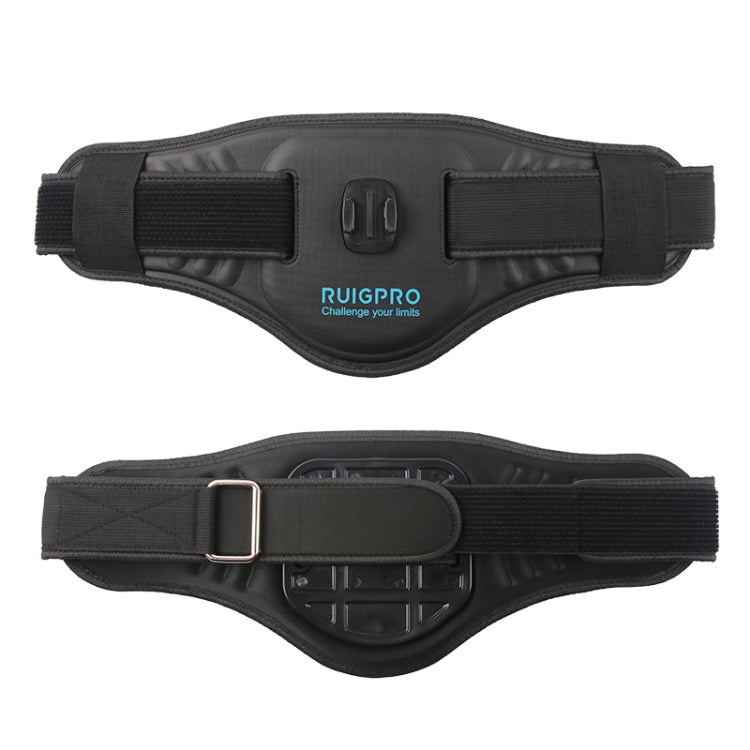 RUIGPRO Waist Belt Mount Strap for Action Cameras - Black