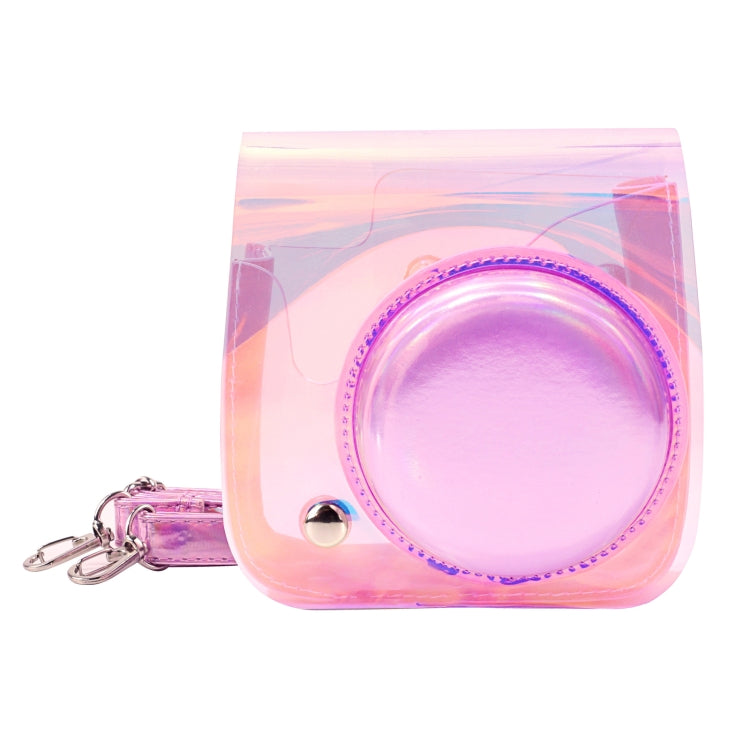 Transparent PVC Camera Bag with Shoulder Strap for Fujifilm Instax mini 11