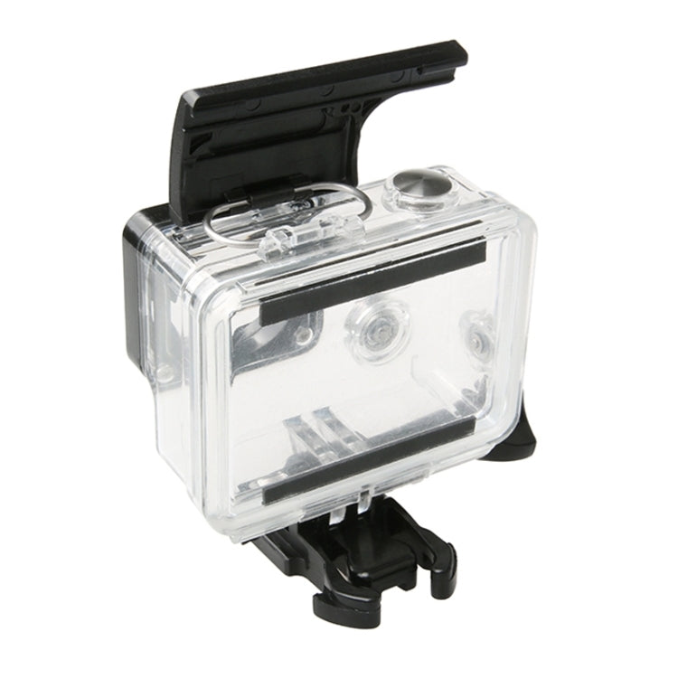 Waterproof Housing Case ABS Plastic Back Door Clip Lock Catch for Gopro HERO4 / 3+ Sports Action Camera (Black)