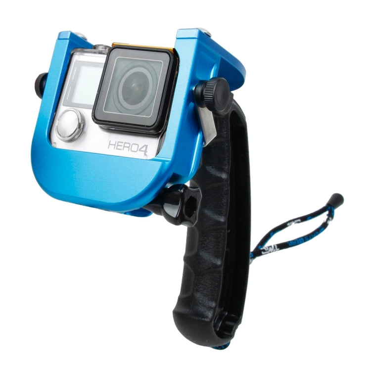 TMC P4 Trigger Handheld Grip for GoPro HERO4/3+ (Blue)