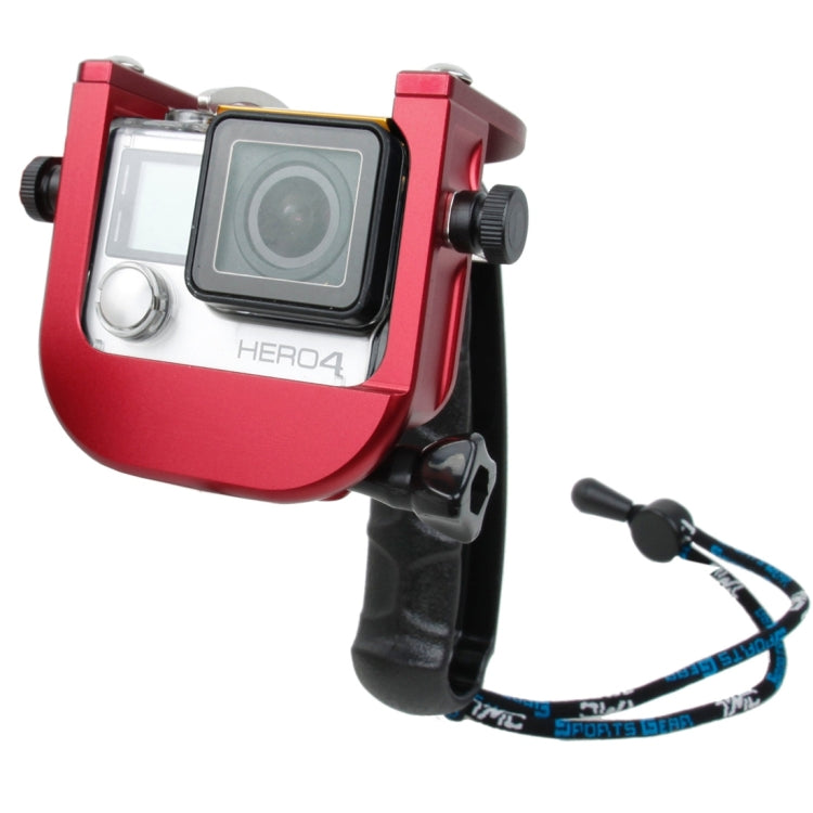 TMC P4 Trigger Handheld Grip for GoPro HERO4 /3+ (Red)