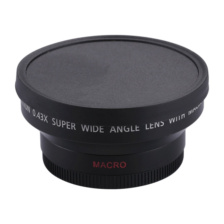 62mm 0.45X Super Wide Angle Lens with Macro Lens - Professional-Grade Photography Kit