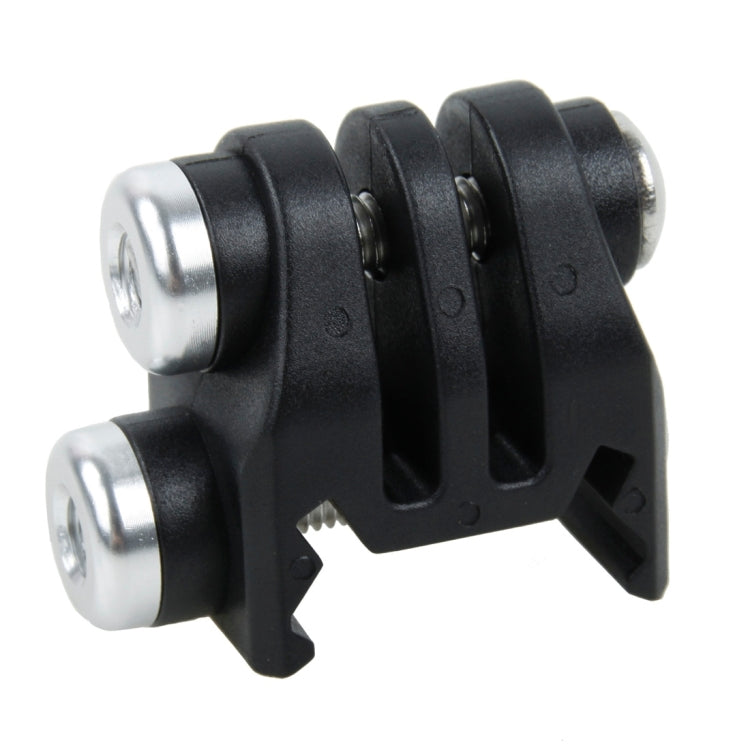 TMC HR387-BK 20mm Rail Plastic Connection Mount for GoPro, DJI Osmo Action, and Other Action Cameras (Black)