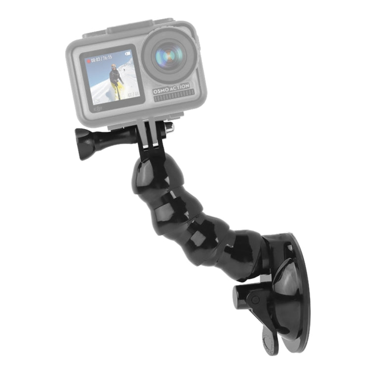 Suction Cup Jaws Flex Clamp Mount for Action Cameras (Black)