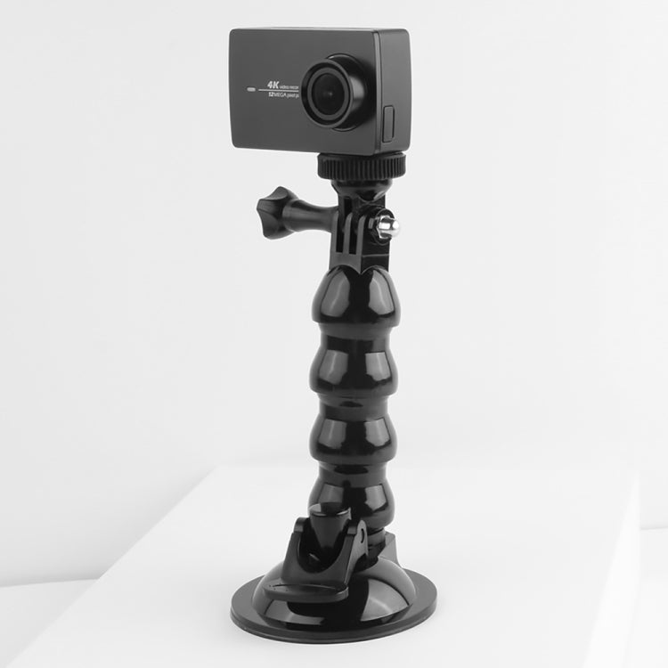 Suction Cup Jaws Flex Clamp Mount for Action Cameras (Black)