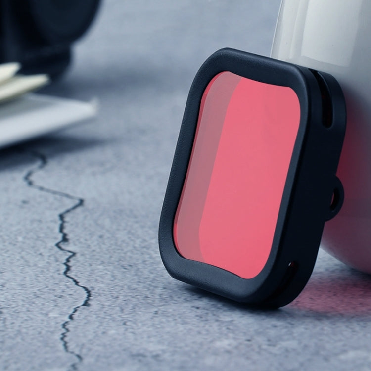 Underwater Color Lens Filter for DJI Osmo Action (Pink)
