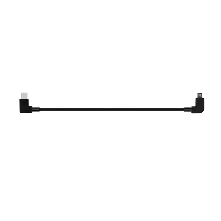 Sunnylife 30cm USB-C to Micro USB Data Cable for DJI OSMO Pocket (Black)