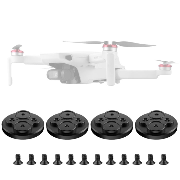 Sunnylife Motor Metal Protection Cover for DJI Mavic Mini 1 - Set of 4 (Black)