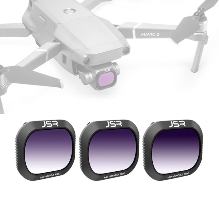JSR Drone 3 in 1 Gradient Lens Filter for DJI MAVIC 2 Pro