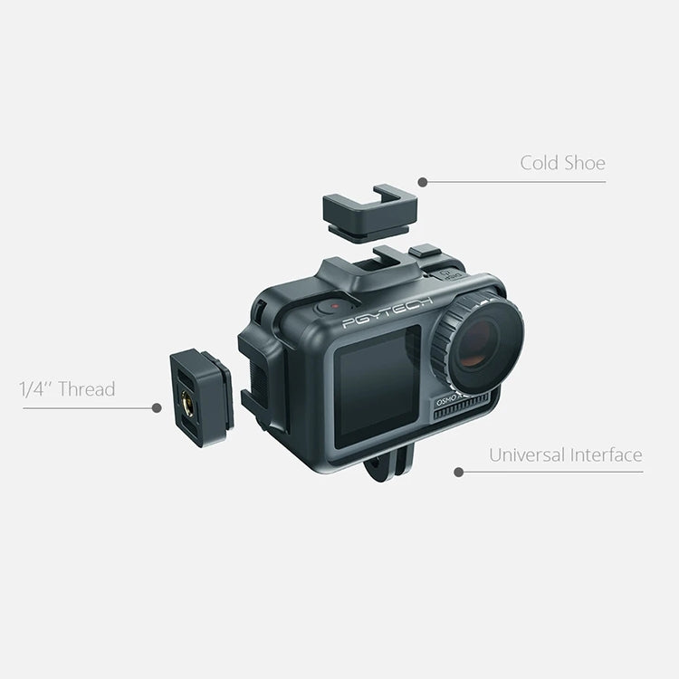 PGYTECH P-11B-010 Sports Camera Rabbit Cage Accessory for DJI Osmo Action