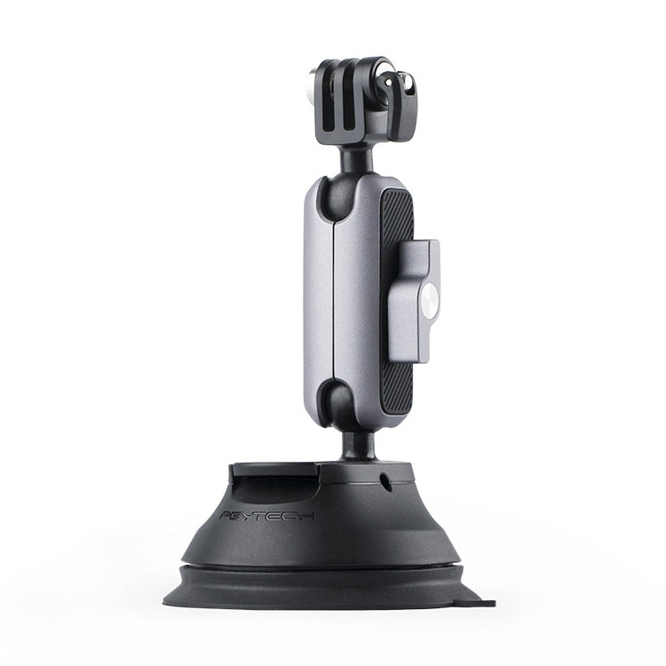 PGYTECH P-GM-132 Action Camera Suction Cup Phone Holder for DJI Osmo Action & GoPro 8/7(Silver) - Enhanced Photography and Videography Experience