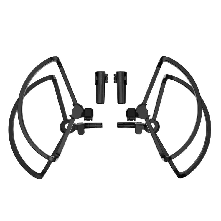 Sunnylife 4-Piece Anti-Collision Bumpers with Heightened Landing Legs for DJI Mini 2 (Black)
