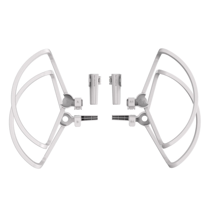 Sunnylife 4 PCS Anti-collision Protectors Guard Bumpers with Heightened Landing Legs for DJI Mavic Mini (Grey) - Propeller Protection and Safety Guards