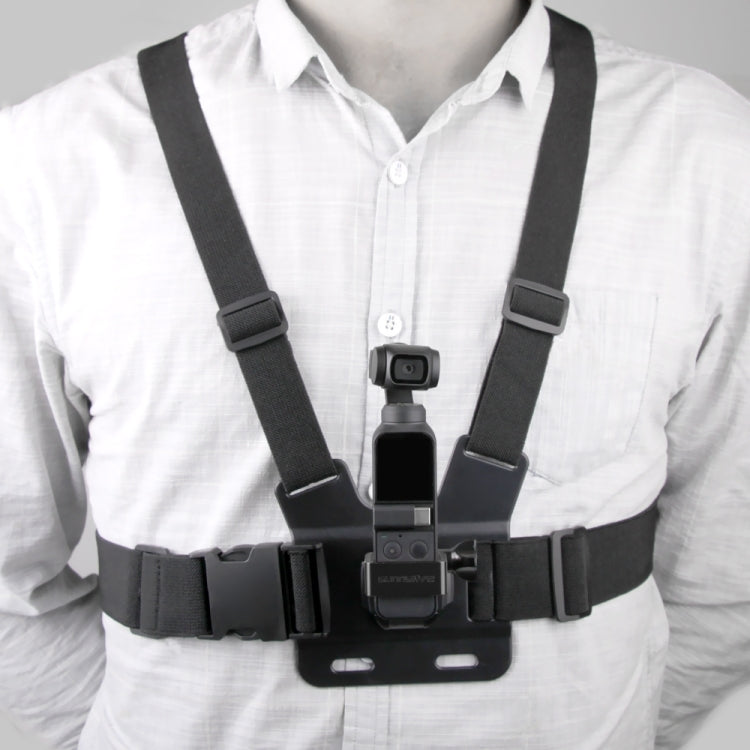 Sunnylife Elastic Adjustable Chest Strap for DJI OSMO Pocket 2