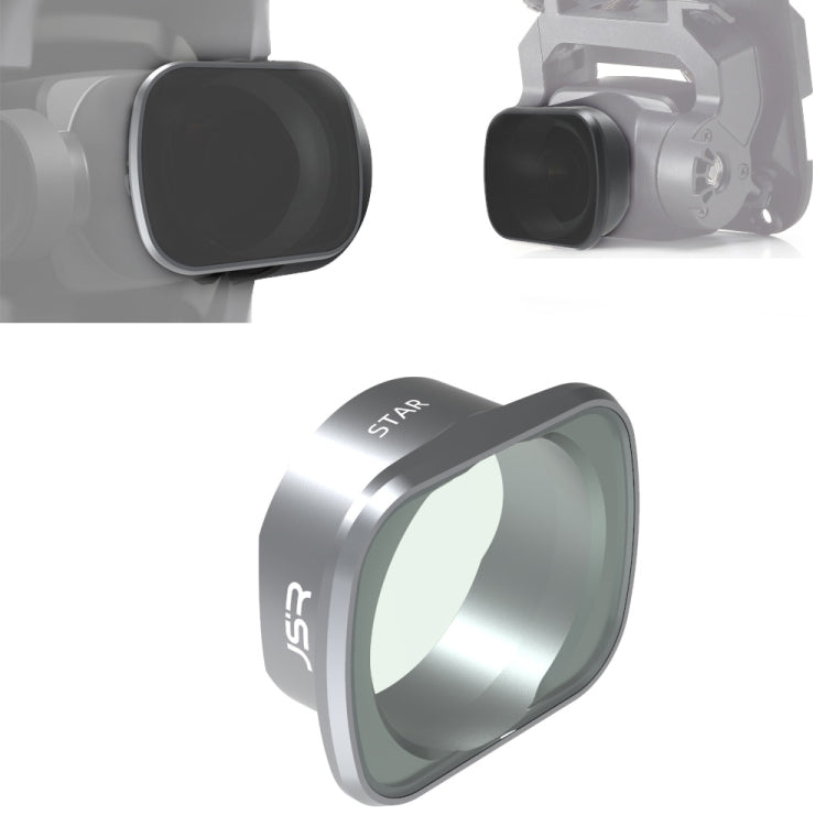 JSR STAR Effect Lens Filter for DJI FPV Camera, Aluminum Alloy Frame