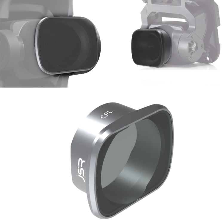 JSR CPL Lens Filter for DJI FPV with Aluminum Alloy Frame