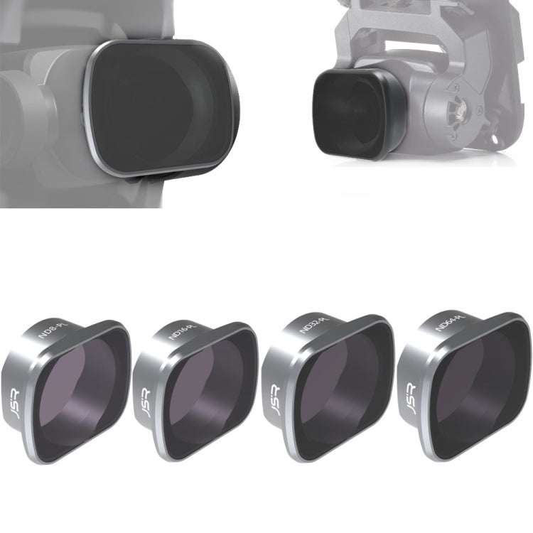 JSR KS 4 in 1 NDPL Lens Filter Set for DJI FPV, Aluminum Alloy Frame