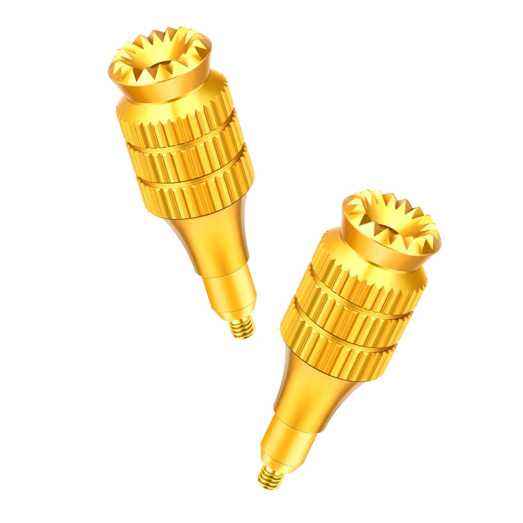 1109428 Height Adjustable Aluminum Alloy Rocker Joystick for DJI FPV Remote Control (Gold)