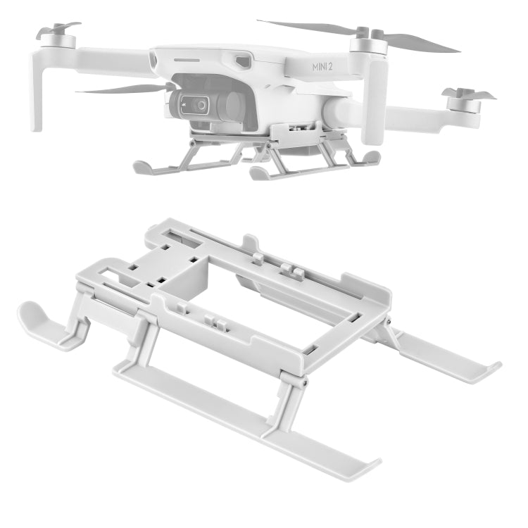 Foldable Anti-collision Landing Gear Height Extender for DJI Mini 2 / Mavic Mini with LED Night Light