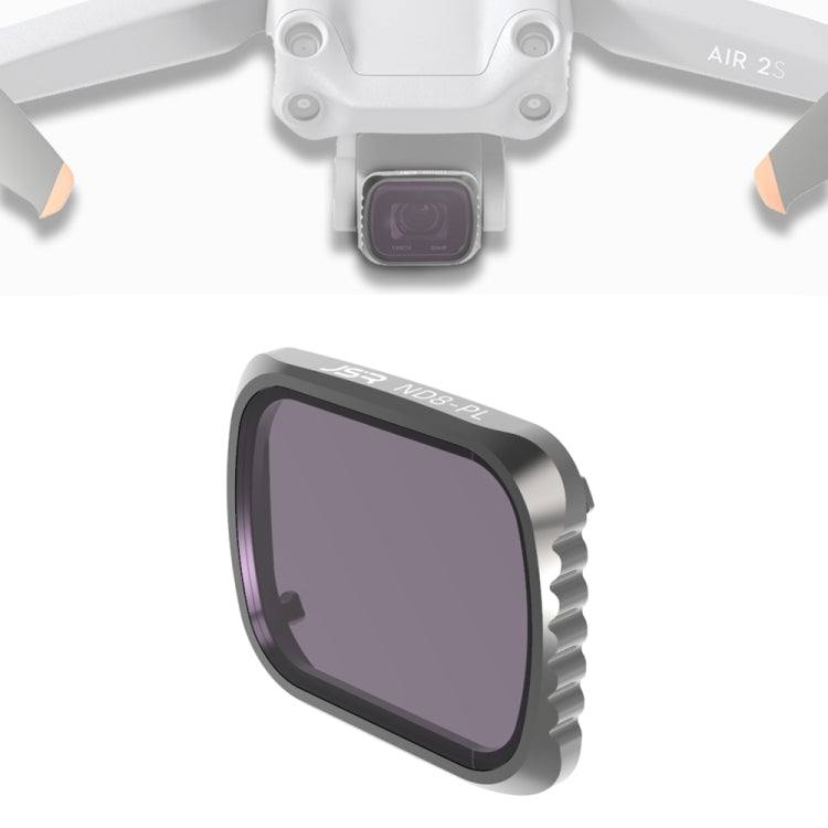 JSR KS ND8PL Lens Filter for DJI Air 2S: Aluminum Frame for Aerial Photography