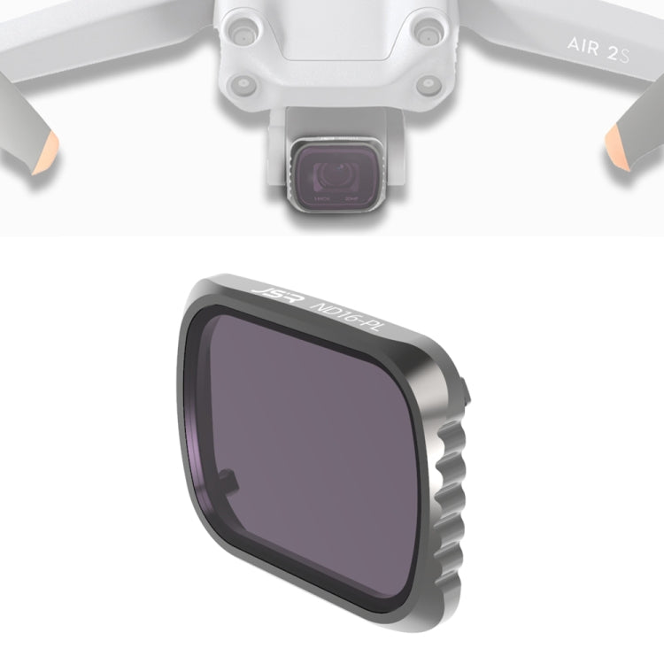 JSR KS ND16PL Lens Filter for DJI Air 2S with Aluminum Frame