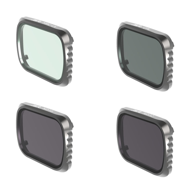 JSR KS 4 in 1 Lens Filter Set for DJI Air 2S, Aluminum Frame