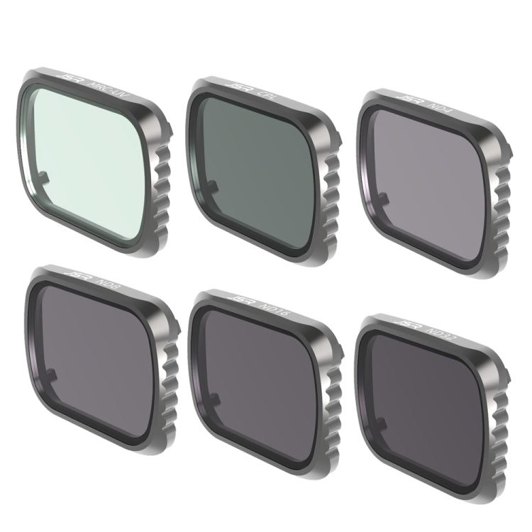 6-in-1 UV + CPL + ND Lens Filter for DJI Air 2S, Aluminum Frame