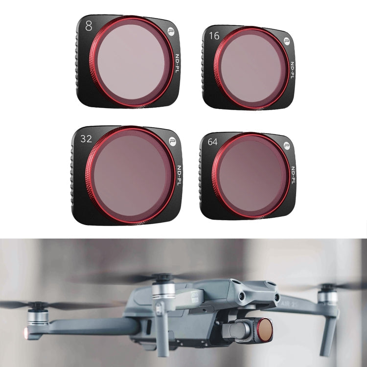 PGYTECH DJI Air 2S 4 in 1 NDPL Lens Filter Kit