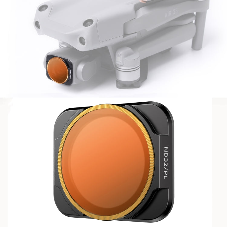 Sunset Filter for DJI Air 2S Camera: ND32PL Lens with True Color Restoration