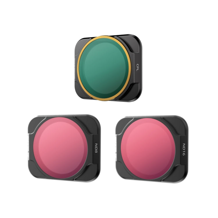 Sunnylife A2S-FI9345 3 in 1 CPL+ND8+ND16 Lens Filter for DJI Air 2S: Elevate Your Aerial Photography