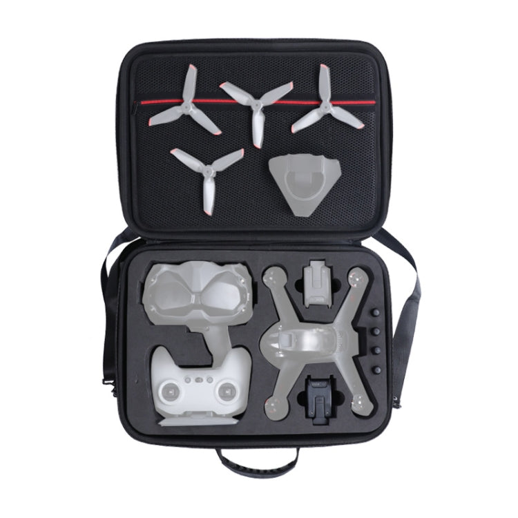 Portable Single Shoulder Storage Box Case for DJI FPV Drone (Black)