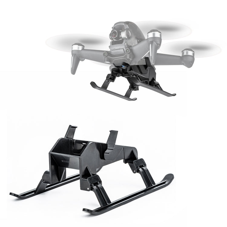STARTRC Folding Heightened Landing Gear Holder for DJI FPV (Black)