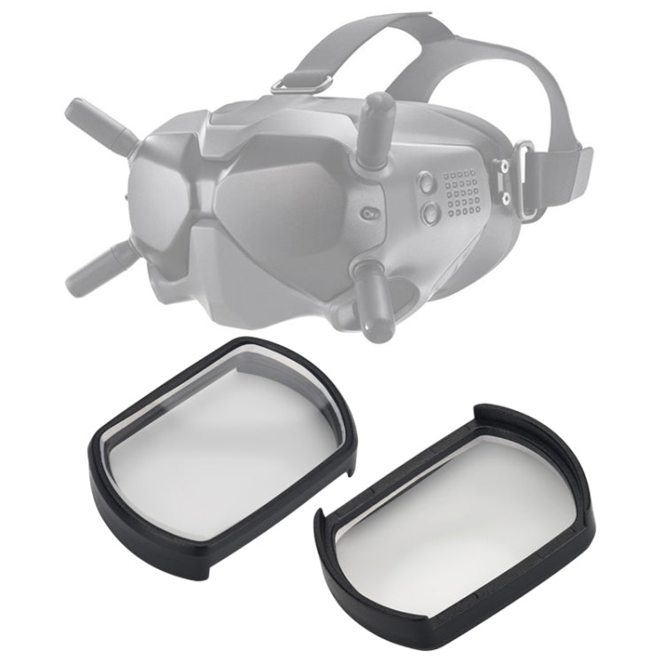 RCSTQ 2 PCS 450 Degree Myopia Glasses Lens for DJI FPV Goggles V2