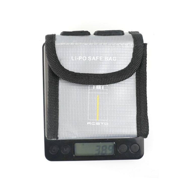 RCSTQ Li-Po Safe Explosion-Proof Storage Bag for FIMI X8 Mini Drone with 2 Batteries (Silver)