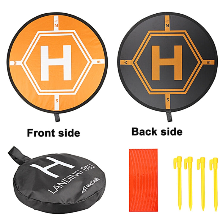 RCGEEK 80cm Round Foldable Landing Pad for DJI Drones