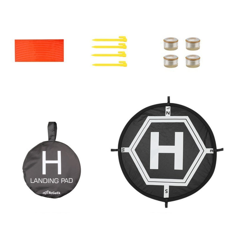 Foldable Drone Landing Pad with Night Light for DJI Drones