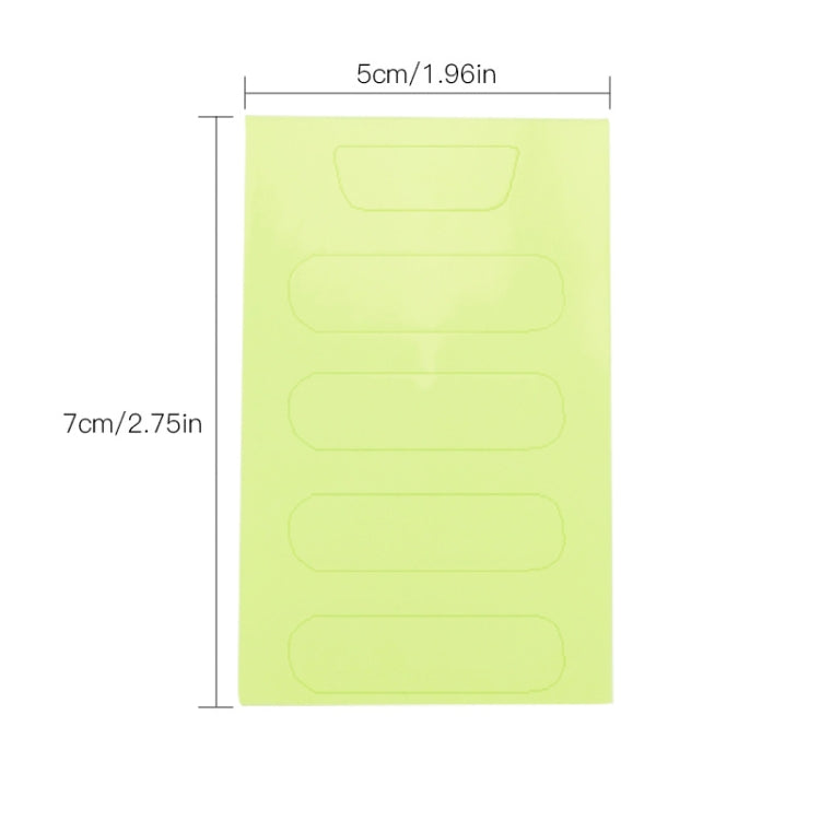 Luminous Night Flight Sticker Set for DJI FPV Drone