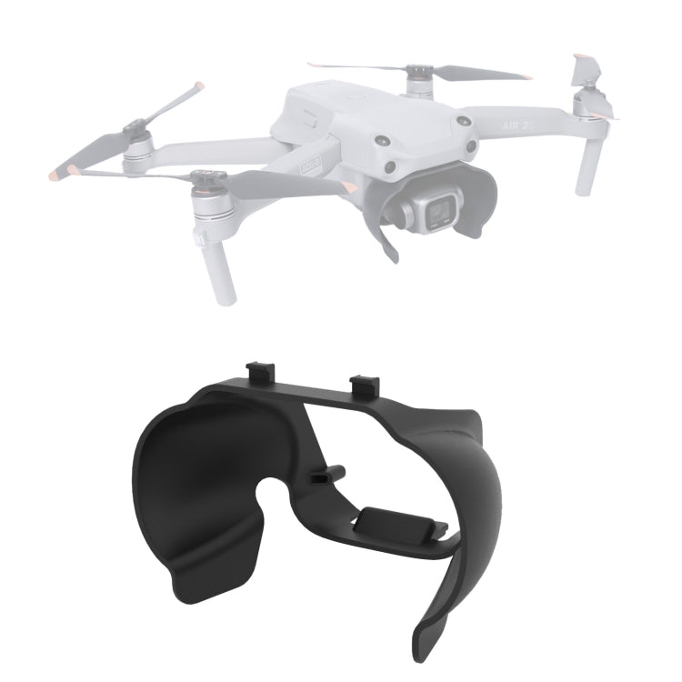 Sunnylife Camera Lens Sunshade Anti-glare Hood for DJI Air 2S / Mavic Air 2 (Black)