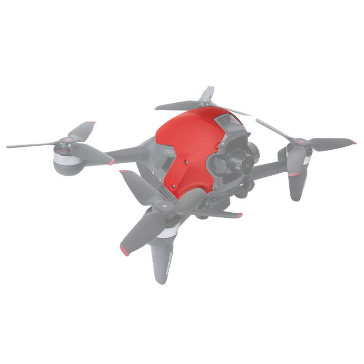 Sunnylife FV-Q9333 DJI FPV Drone Top Protective Cover (Red)