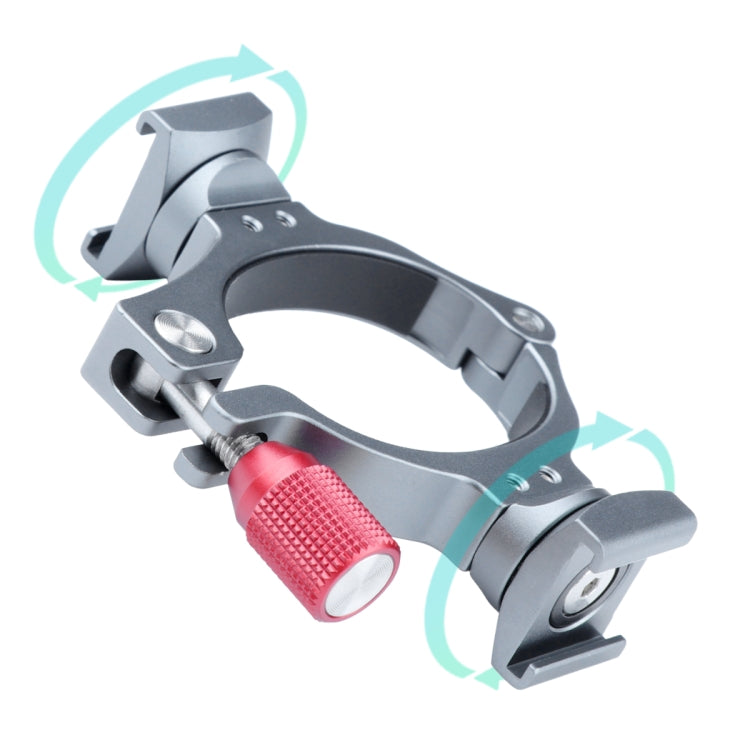 Stabilizer Extension Bracket for DJI OM4 / Osmo Mobile 3 with Dual Cold Shoe Base