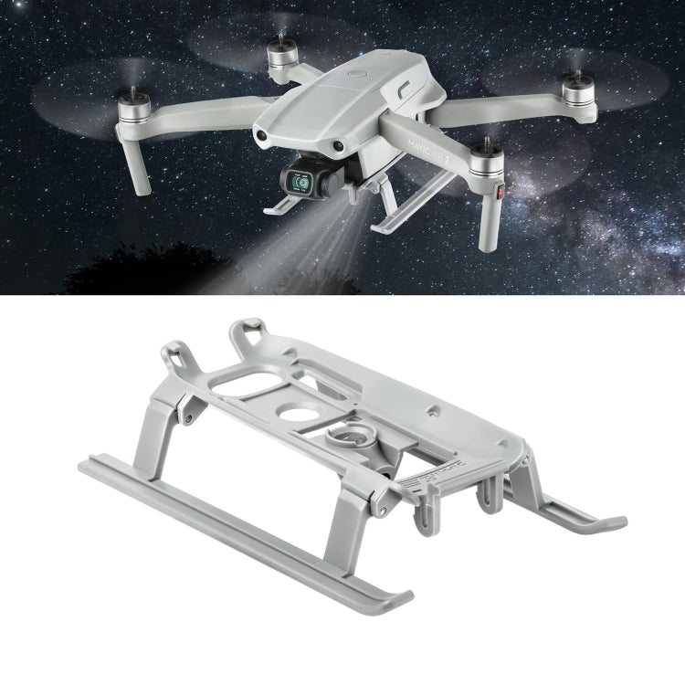 STARTRC for DJI Mavic Air 2 Foldable Landing Gear Extender with LED Night Light (Grey)
