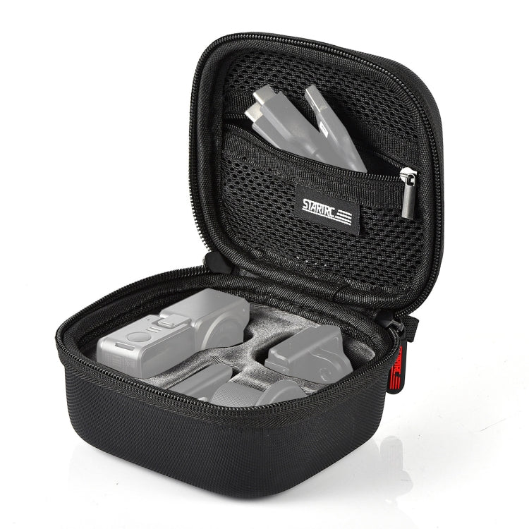 STARTRC DJI Action 2 Diamond Texture PU Storage Case Bag (Black)