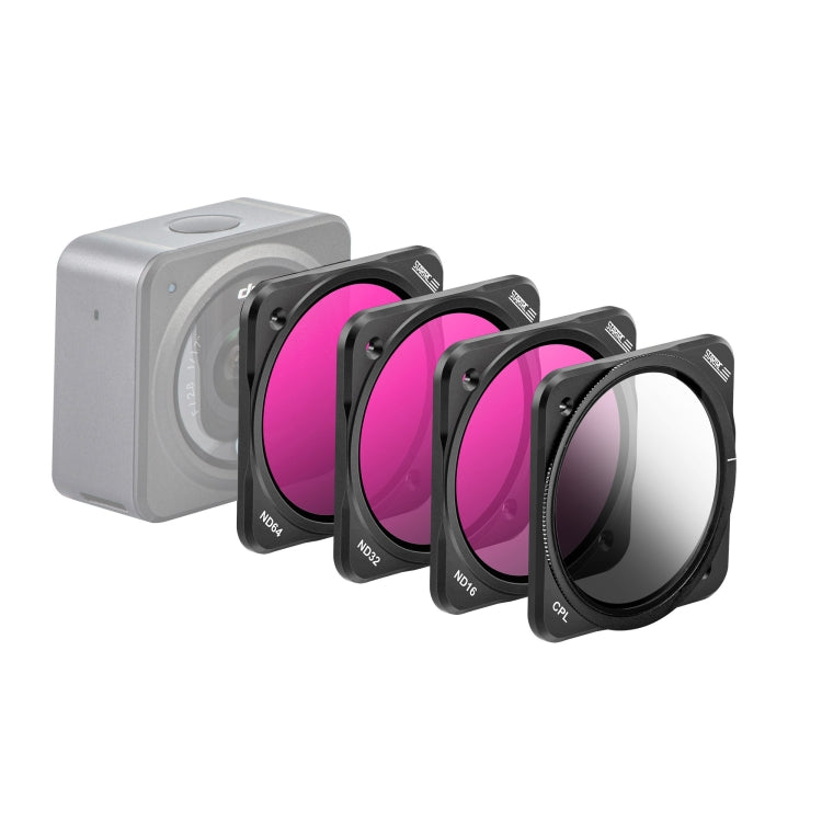 STARTRC CPL and ND16-64 Lens Filter Combo for DJI Action 2
