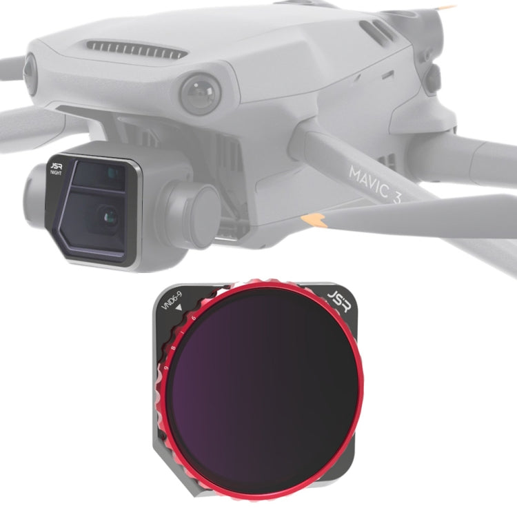 JSR Drone Variable VND 6-9 Stop Lens Filter for DJI Mavic 3: Elevate Your Aerial Photography Game