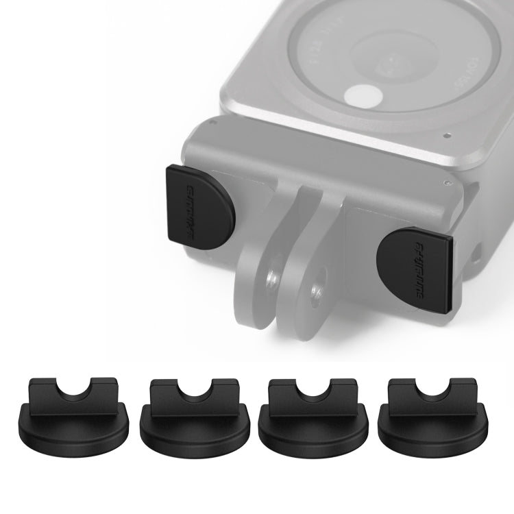 Sunnylife DC339 Black Silicone Anti-release Plug Set for DJI Action 2