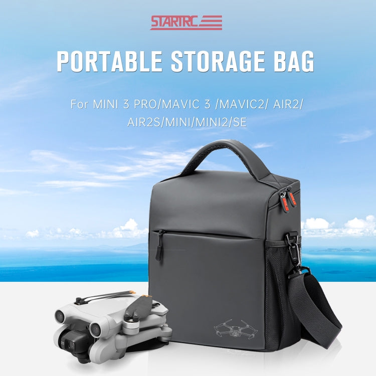 Shoulder Storage Bag for DJI Drones and Accessories (Black)