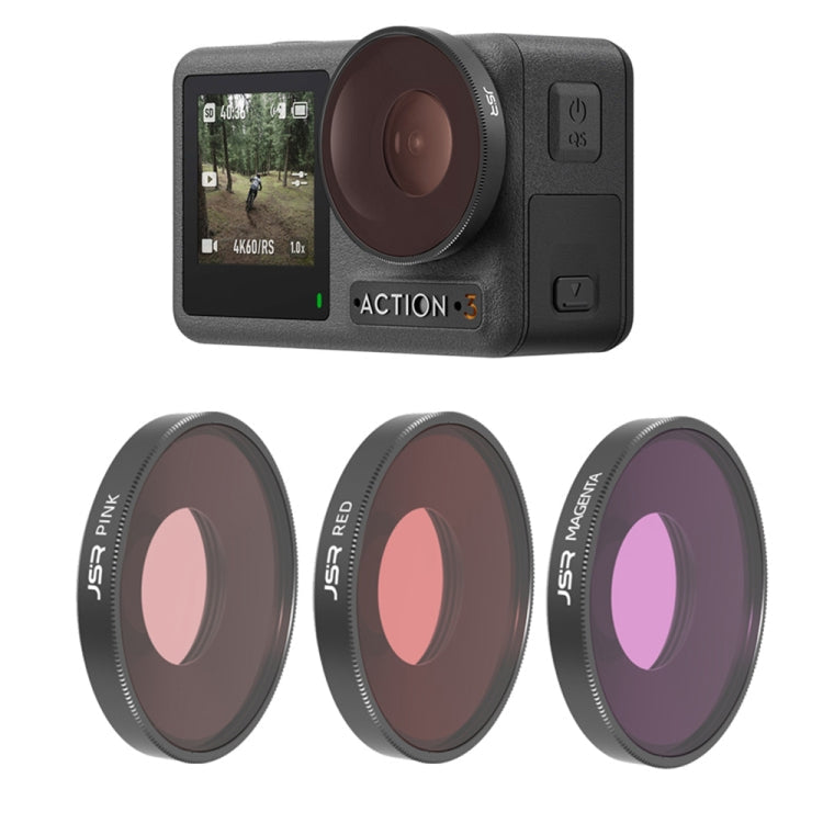 Underwater Diving Lens Filter for DJI Osmo Action/Gopro Hero Cameras